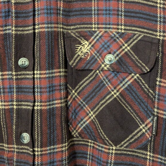 Legendary Whitetails Fleece Lined Flannel Jacket (2XLT) - Picture 2 of 4